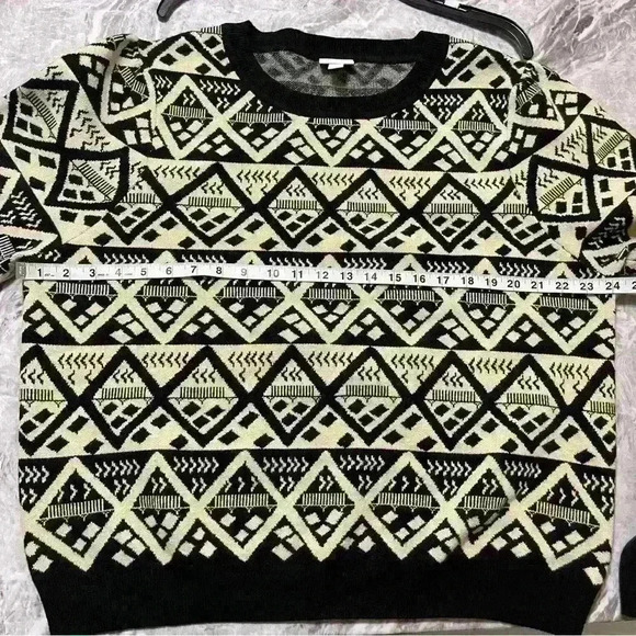 LuLaRoe Womens Piper sweater size 2XL Tan & Black New - Picture 10 of 10